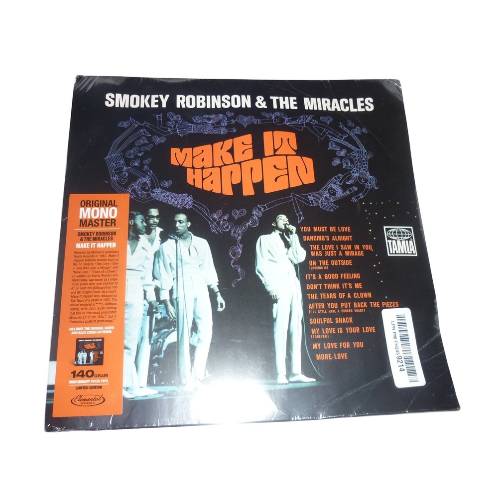 Smokey Robinson & The Miracles Make It Happen Vinyl LP 140g Mono Limited Edition